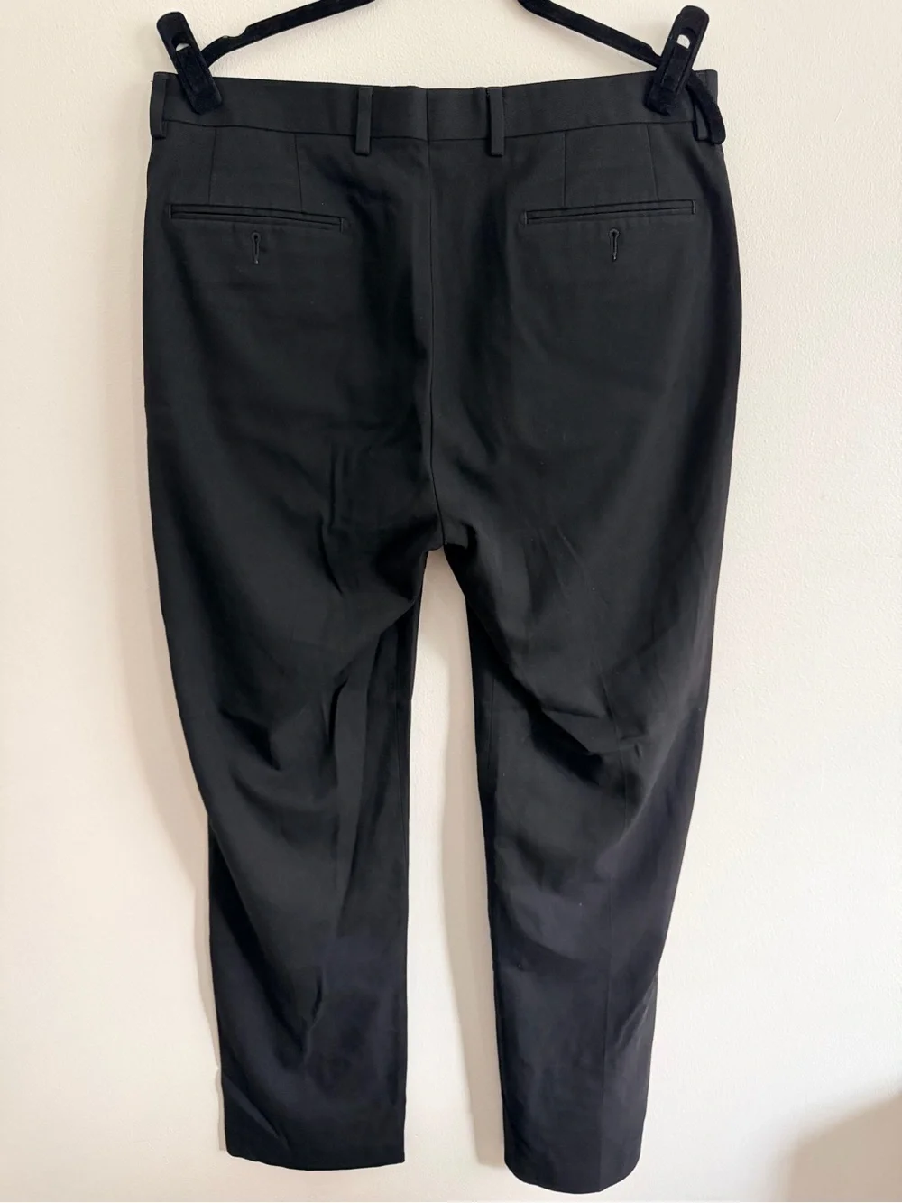 Calvin Klein Men's Black Dress Pants - Slim Tapered